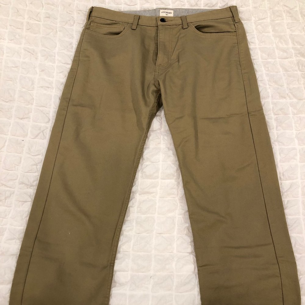 Dockers Straight Fit Khaki Pants Mens 34x34